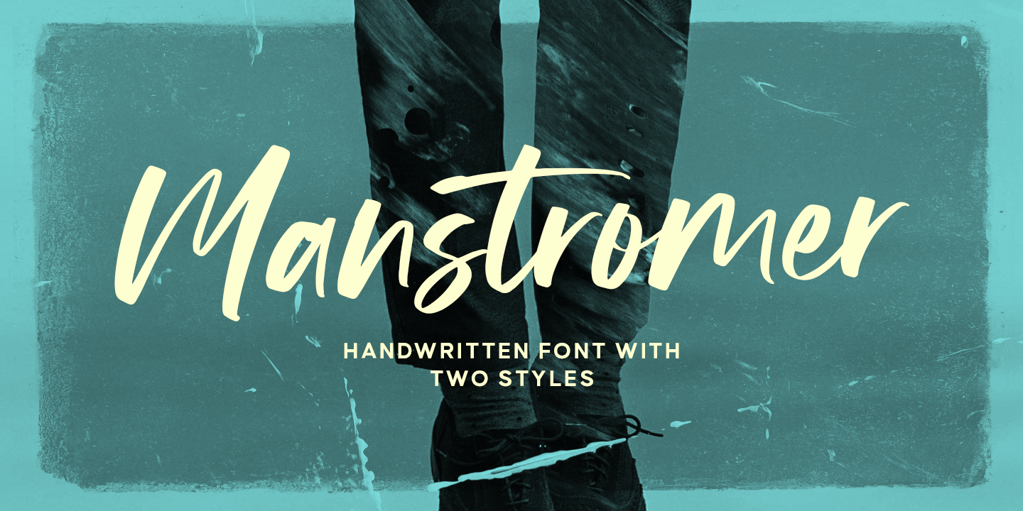 Example font Manstromer #11